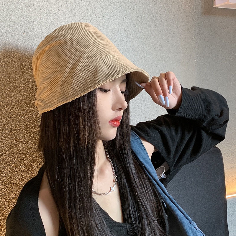Mũ Tai Bèo Vải cashmere Dày Thời Trang Thu Đông Cho Nữ