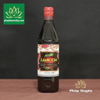 Thực Phẩm Chay - Nước Mắm Chay Linh Chi, Chai 1 Lít