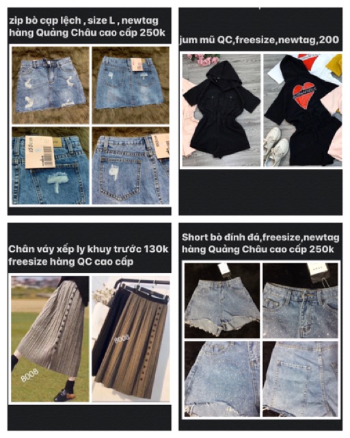 Xả thanh lý quần áo Auth newtag