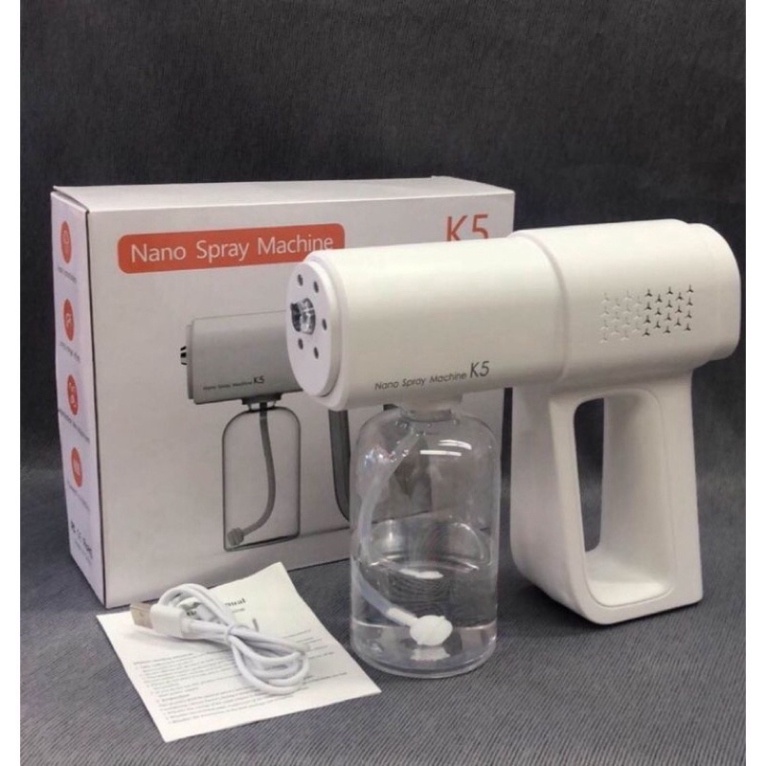 sẵn hàng - Súng phun sương khử khuẩn nano k5