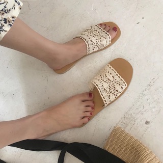 Dép Ren Đi Biển Mẫu Mới 2018