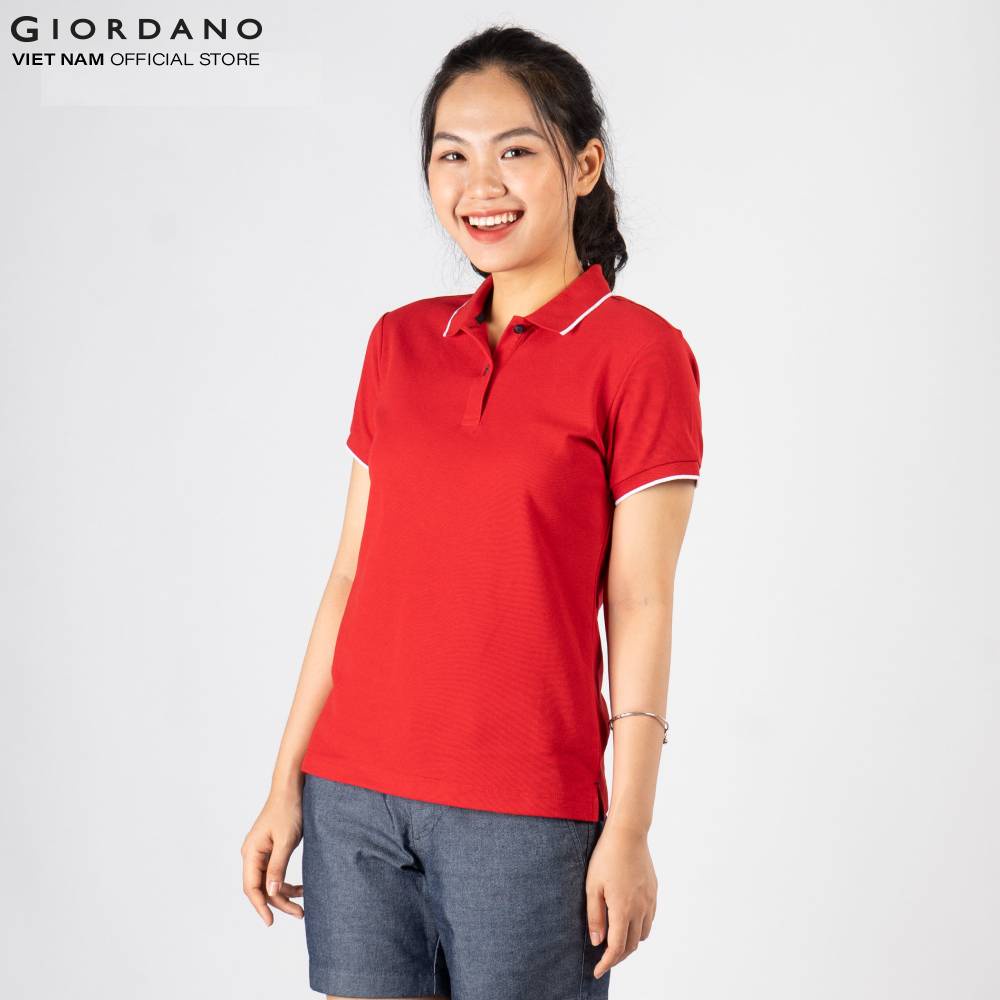 ÁO Thun Polo Nữ Giordano 05318028