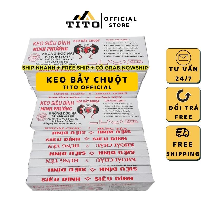 Keo bẫy chuột chính hãng, Keo dính chuột hiệu quả thông minh tiện lợi