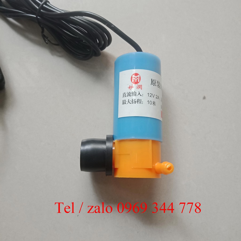 Bơm chìm 220V/12V dùng cho máy cắt gạch, cắt tường