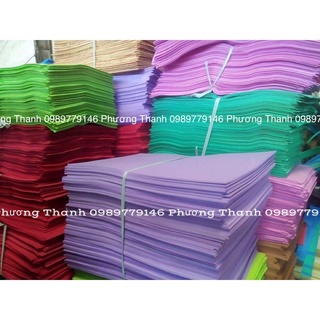 XỐP BITIS, XỐP MÀU 2li dùng làm thủ công handmade