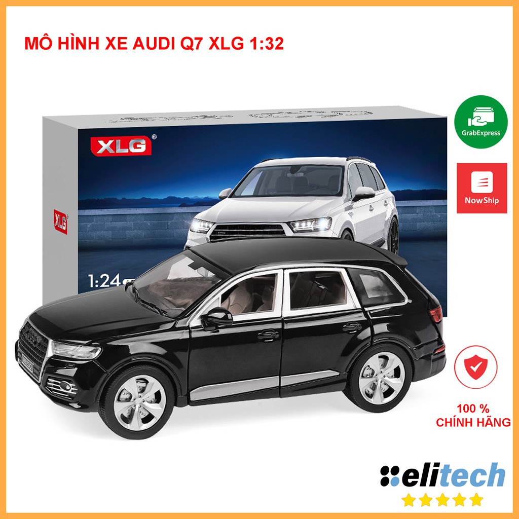 Xe mô hình chính hãng XLG Audi Q7 tỉ lệ 1:24, chất liệu hợp kim