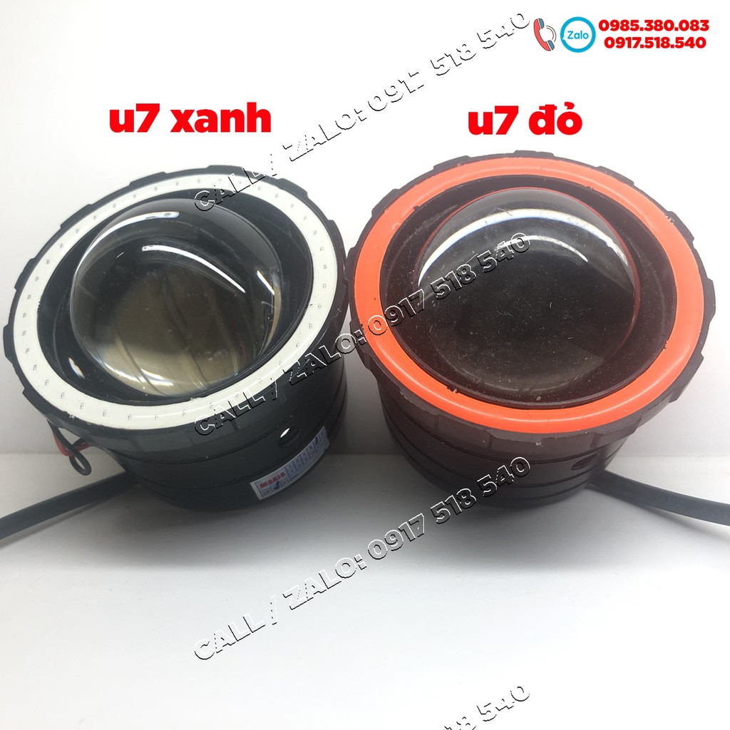 Đèn Led Trợ Sáng U7 NGẮN ngũ sắc