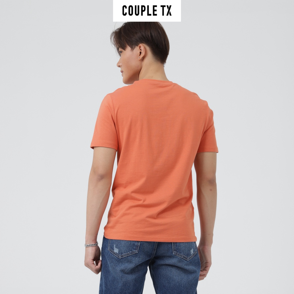 Áo Thun Nam Typo Graphic Happy Today Couple TX MTS 1144