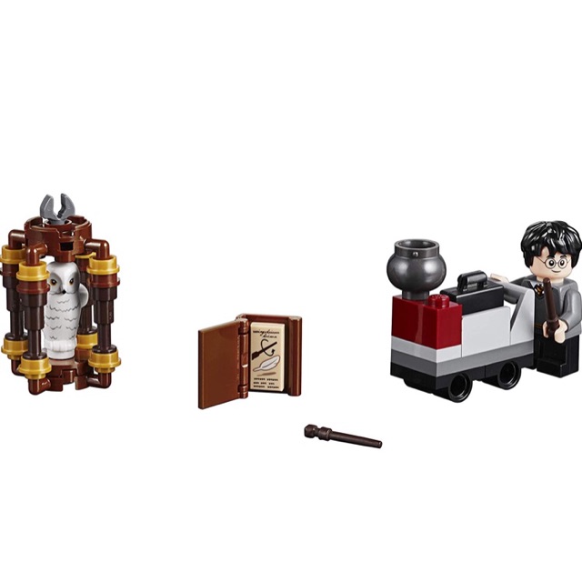 Lego UNIK BRICK polybag Harry Potter 30407 Harry’s Journey to Hogwarts - Hành trình Hogwarts của Harry chính hãng