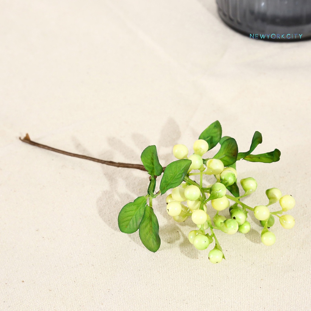 Nhánh Cây Việt Quất Giả Dùng Trang Trí Nhà Cửa Quán Cà Phê