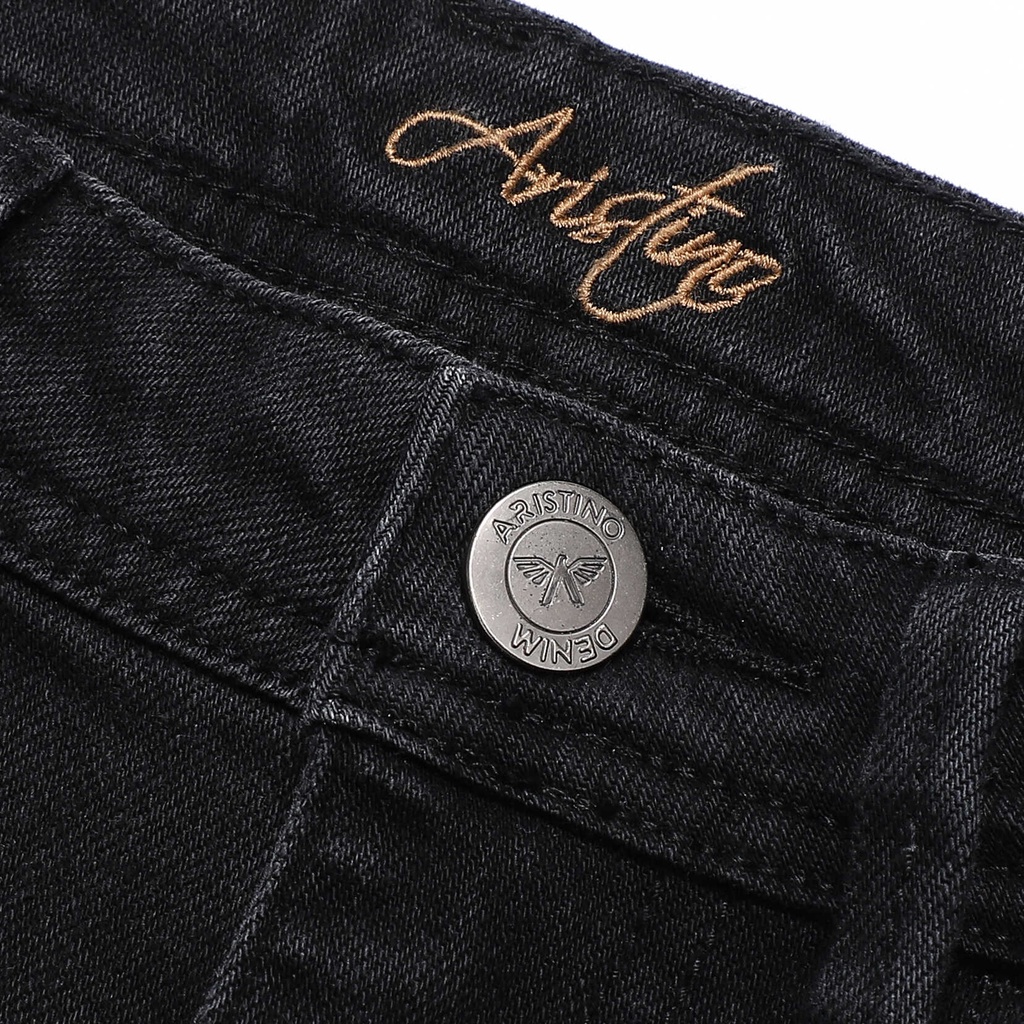 Quần Jeans nam ARISTINO dáng Slim fit ôm vừa vặn, thiết kế trẻ trung, cotton thoải mái - AJNR02