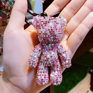 Móc khoá Bearbrick đính đá handmade