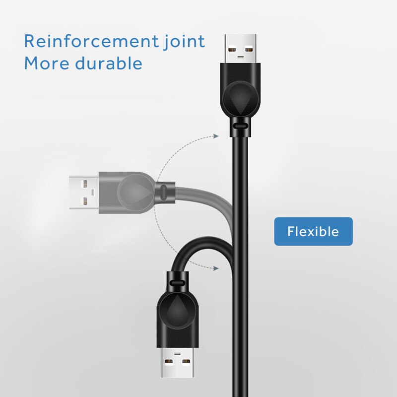 Dây Cáp Đồng Bộ Dữ Liệu Mở Rộng USB 2.0 Male Sang Female, 1.5m 3m 5m Dành Cho PC Laptop
