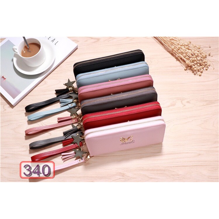 VÍ DÀI NỮ KHÓA KÉO FOREVER YOUNG CÁNH BƯỚM 340 DỄ THƯƠNG SIÊU HOT | BigBuy360 - bigbuy360.vn