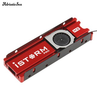 Bộ Tản Nhiệt Thể Thao Nvme Ngff M.2 Ssd Kèm Quạt Tản Nhiệt