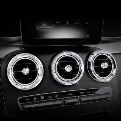 Bộ đính đá cao cấp đầy đủ full xe Mercedes C, GLC 2015-2020 sang trọng