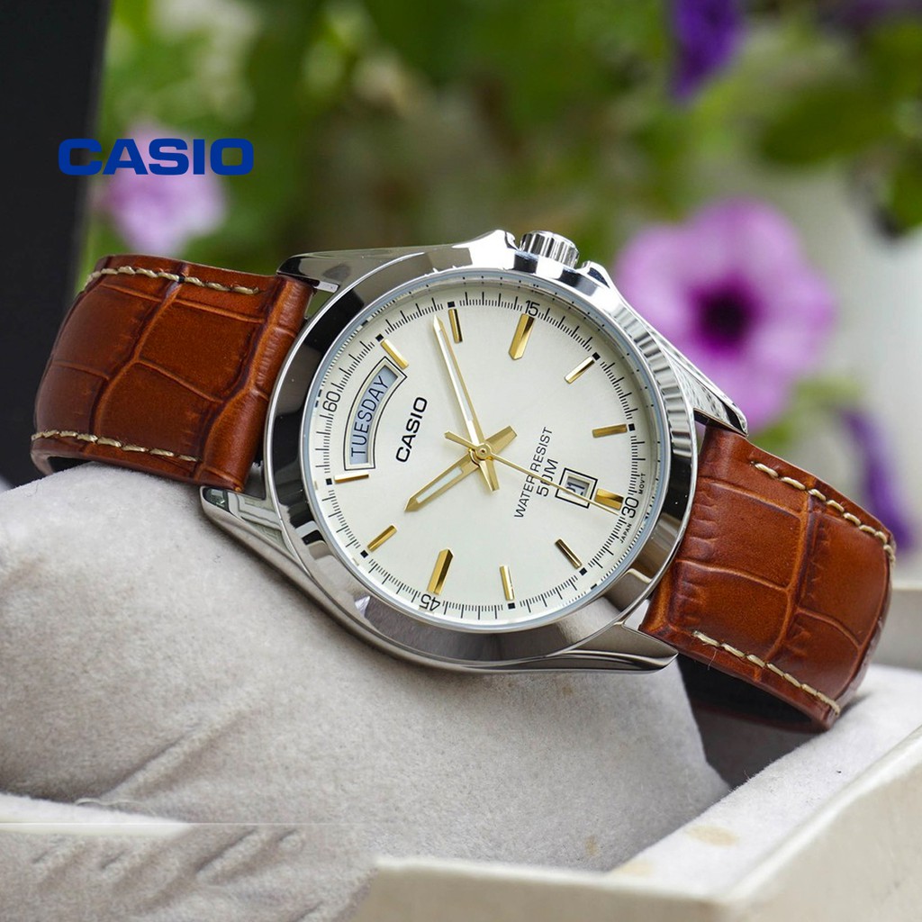 Đồng hồ nam CASIO MTP-1370L-9AVDF chính hãng - Bảo hành 1 năm, Thay pin miễn phí