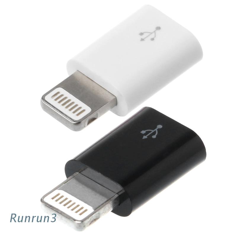 Đầu Chuyển Đổi Micro Usb Cái Sang 8 Pin Maleconverter Cho Apple Iphone 5 5s 6 6s 7 8plus X