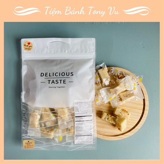 Kẹo Nougat Ít Ngọt, Kẹo Nougat Hạnh Phúc Thơm Ngon Cao Cấp