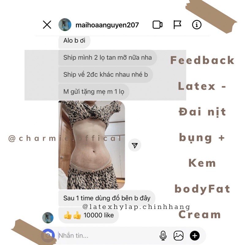 Kem tan mỡ lạnh phục hồi da BodyFat Cream THM