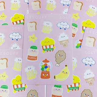 S061 - STICKER KAWAII TRANG TRÍ SỔ TAY PLANNER BULLET JOURNAL