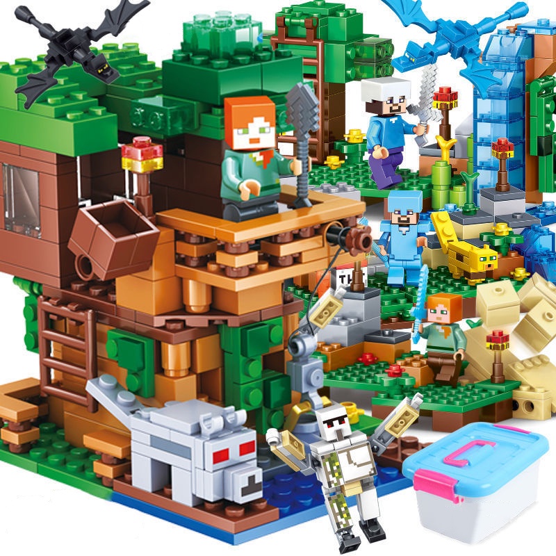 Bộ Đồ Chơi Lắp Ráp Lego Minecraft Cho Bé