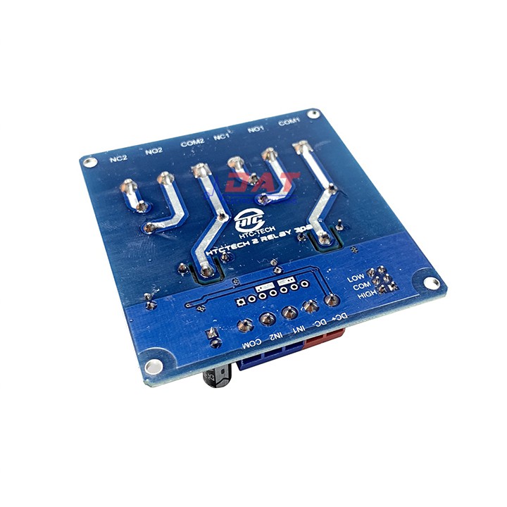 Module 2 Relay 30A - 5V Kích High/Low HTC