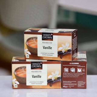 Hàng Đức Trà Rooibostee Vanille King's Crown dạng túi lọc