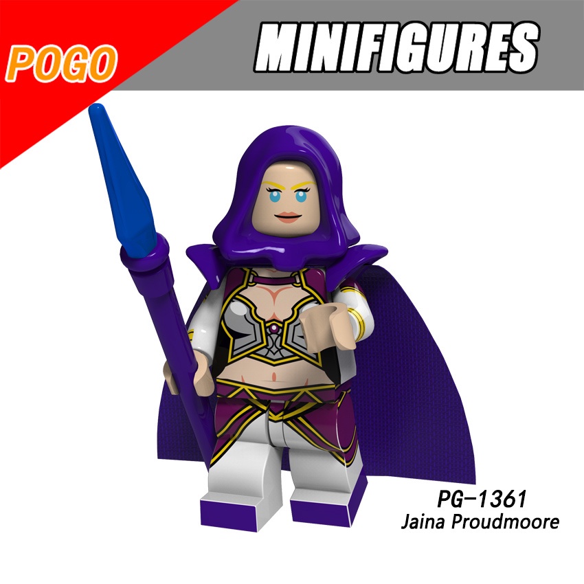 Mô Hình Nhân Vật Anduin Wrynn Vanessa Jaina Rexxar Remar Medivh Thrall Sylvanas Mini 8 Kiểu Trong World of Warcraft PG8165