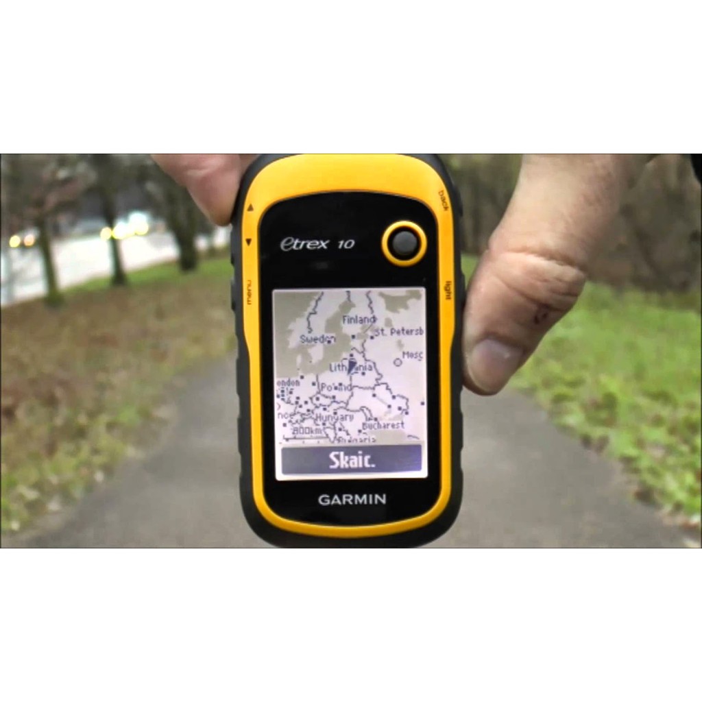 Máy định vị cầm tay GPS Garmin eTrex 10, máy đo diện tích đất,