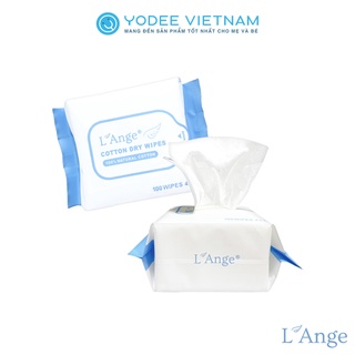 L ange khăn vải đa năng 1 bịch 100 miếng