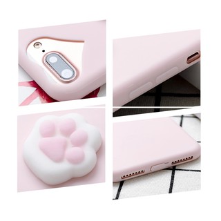 ỐP LƯNG IPHONE THÚ MOCHI (Chân Mèo)