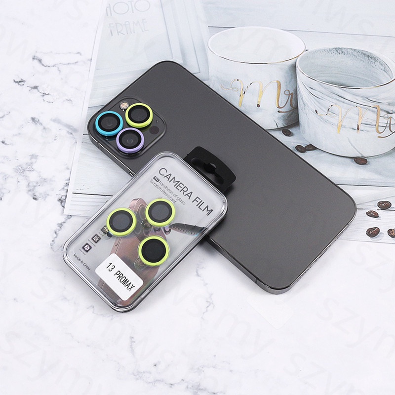 Miếng Dán Bảo Vệ Ống Kính Máy Ảnh Sau Cho iphone 15 14 pro max / 15 14 plus 13 12 11 pro max