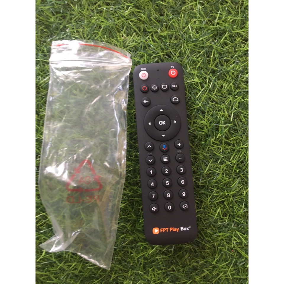 Điều khiển tivi đầu box FPT PLAY BOX + có giọng nói  , Remote dùng cho tivi đầu box FPT PLAY BOX + có giọng nói