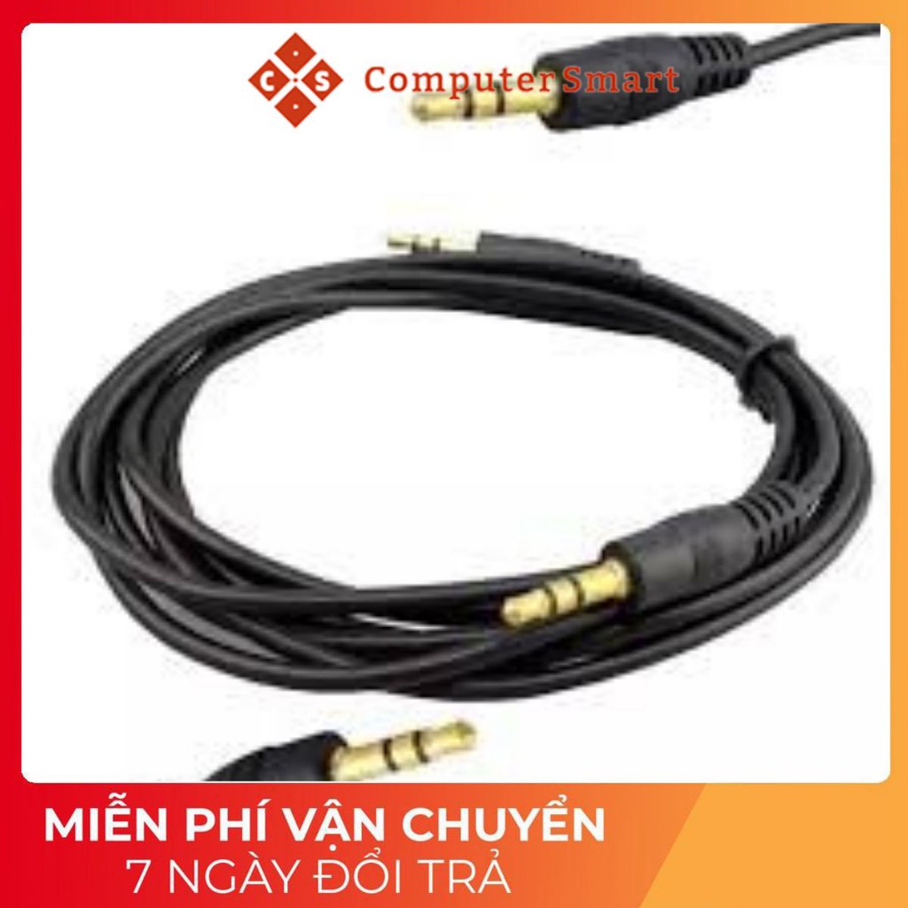 Dây Loa 1 Ra 1, Dây 2 Đầu 3.5mm Dài 1.5m Hàng Chất Lượng, Ổn Định, Giá Tốt