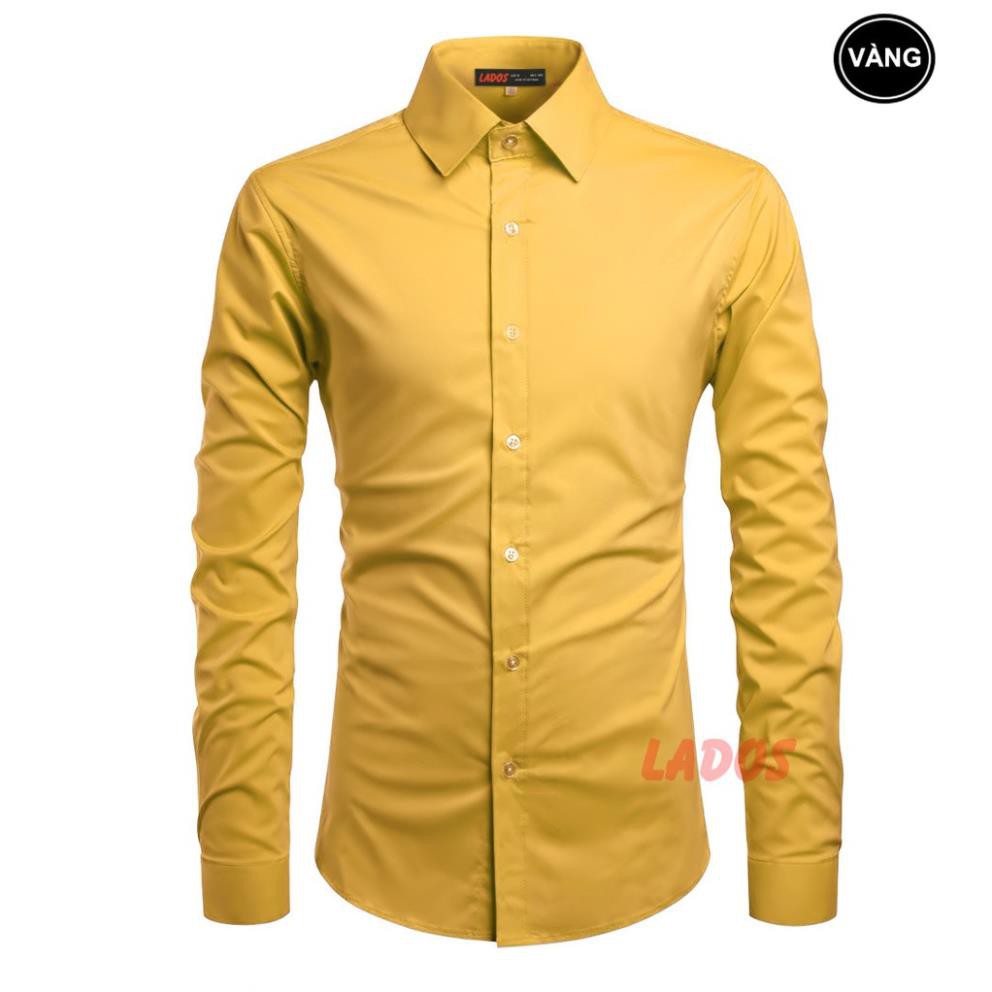 Áo sơ mi nam trơn không nhăn 4U-523 [Hàng Cao Cấp] | BigBuy360 - bigbuy360.vn