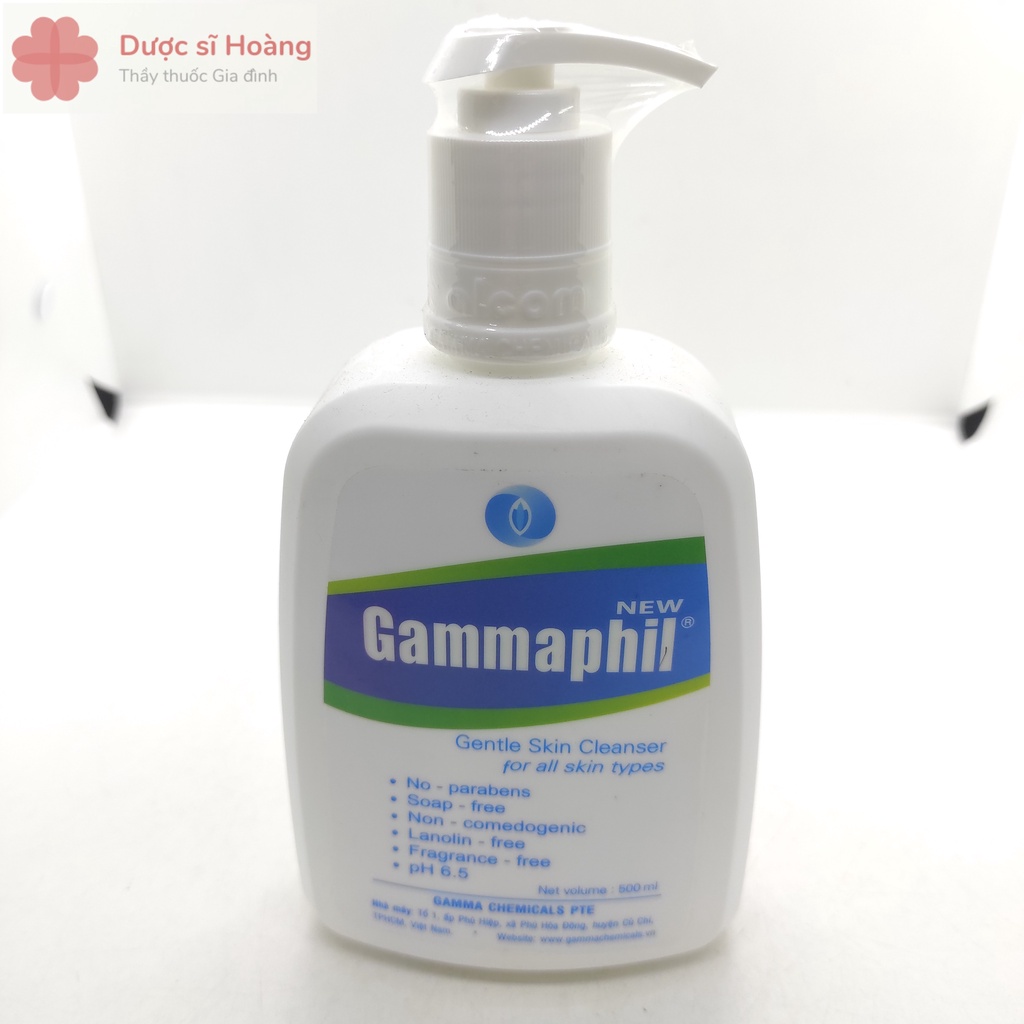 Sữa Rửa Mặt Gammaphil New - Cho Da Nhờn, Da Khô, Da Nhạy Cảm - 125ml - 500ml