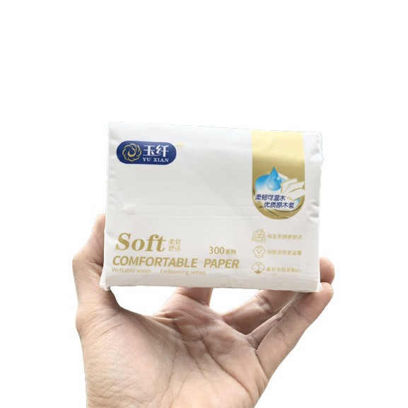 [HOT] KHĂN GIẤY ĂN CAO CÂP SOFT PAPER BỘT TRÚC TỰ NHIÊN [THÙNG 30 GÓI] (HÀNG CHUẨN GIÁ ĐẸP)