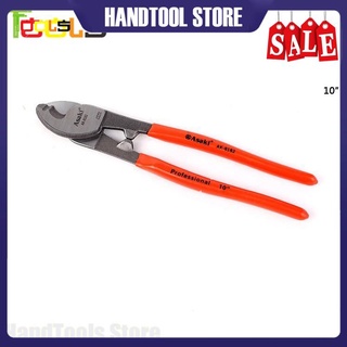 Kìm cắt cáp 2 rãnh 10in/250mm asaki ak-8182