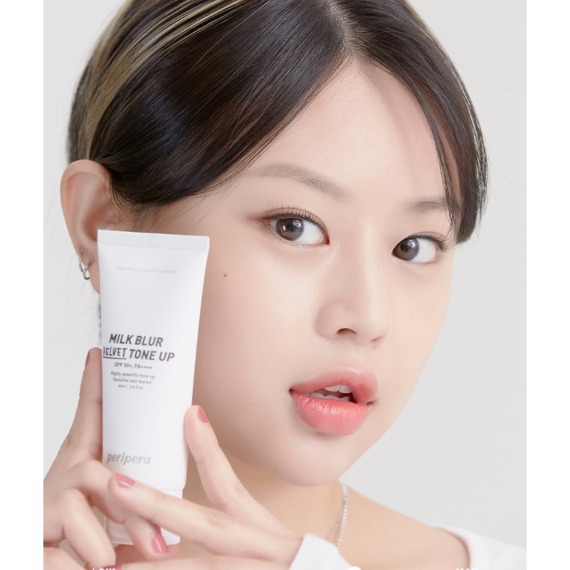 Kem nâng tone cho da nhạy cảm- Milk Blur Tone Up Cream - 3 Màu