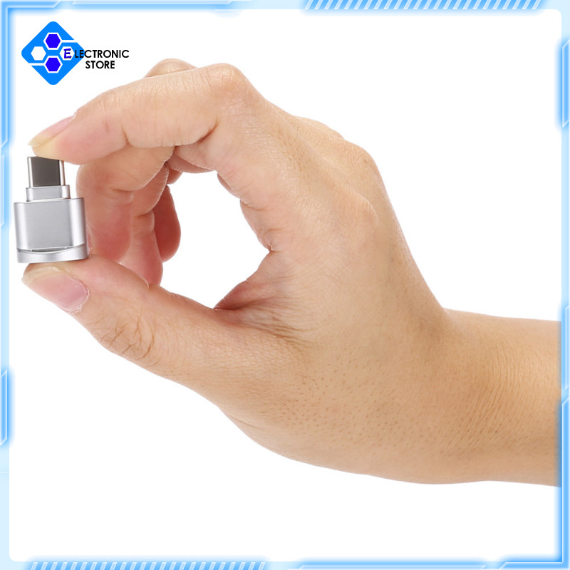 Đầu Đọc Thẻ Nhớ Micro Sd Tf Màu Bạc | BigBuy360 - bigbuy360.vn