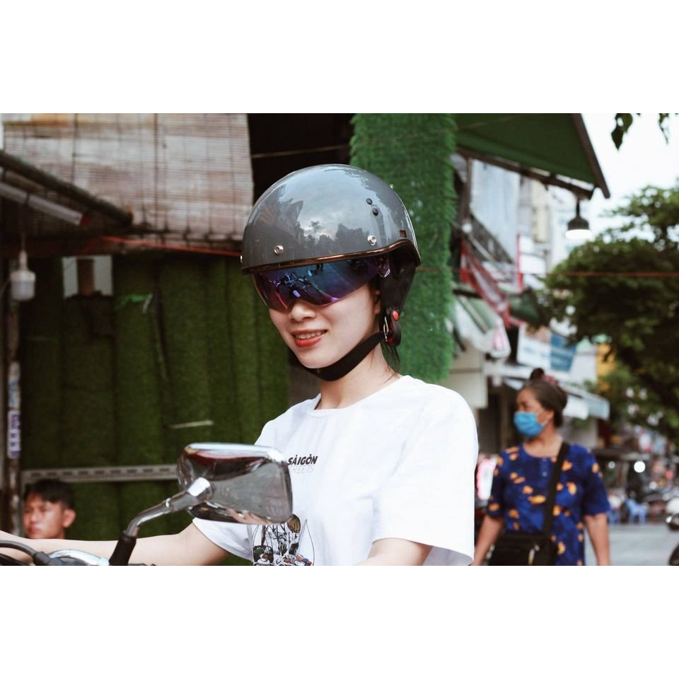 NÓN BẢO HIỂM POC T55 - ĐẠT TIÊU CHUẨN MỸ DOT- KÍNH ÂM ( POC HELMETS VIỆT NAM )