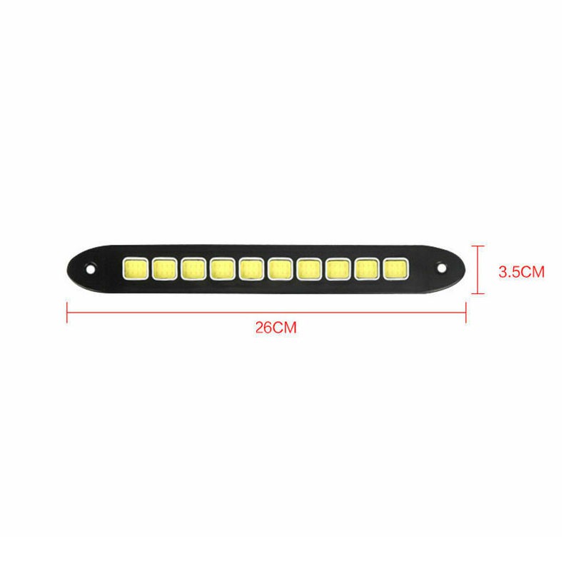 Hl Đèn Led Cob 1x 10led 12v Chống Thấm Nước Chất Lượng Cao