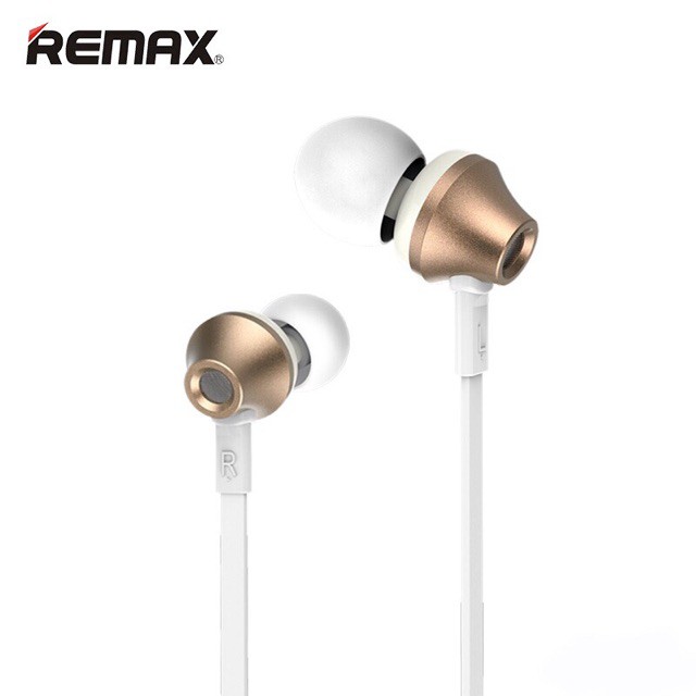 Tai nghe nhét tai dây dẹt Remax RM-610D hàng chính hãng