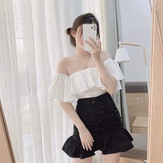 Chân váy nhúng đuôi cá, có lót quần, kèm ảnh thật, Mã CV1072