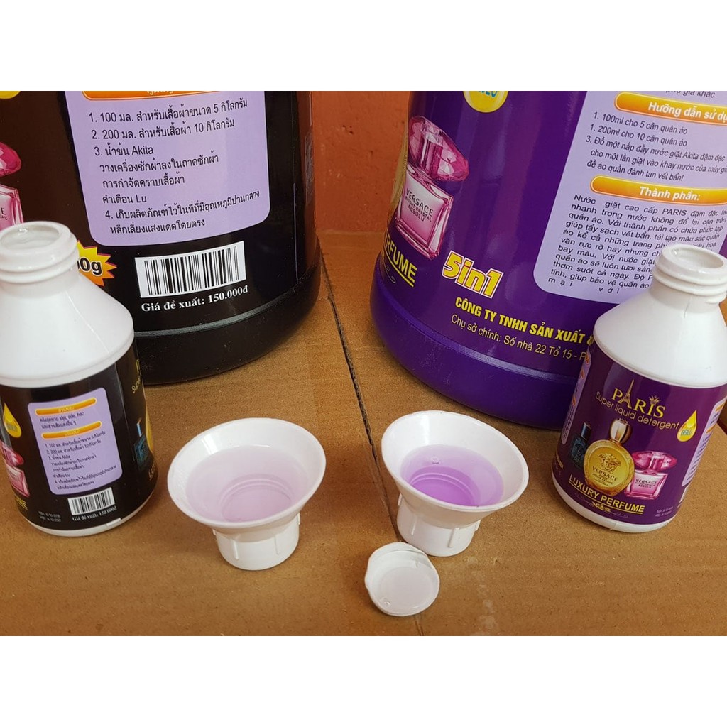 ⛔FREESHIP⛔ Nước giặt Paris hương nước hoa (CAN 3600ML)