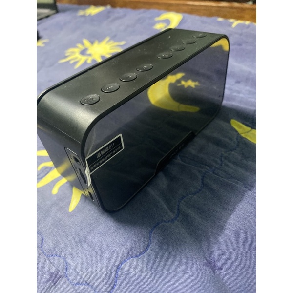 Loa bluetooth AMOI G5 kiêm đồng hồ báo thức đèn ngủ đài FM
