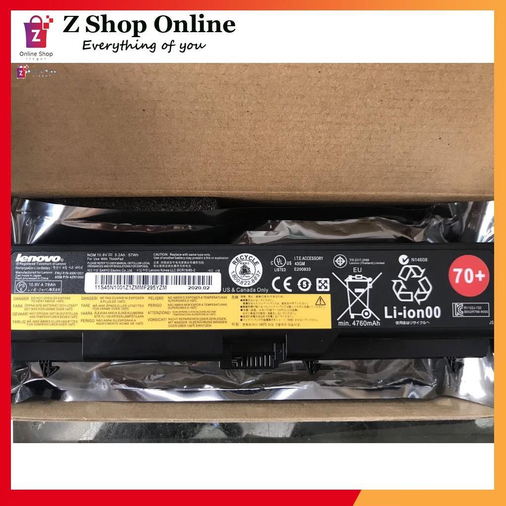 💖 Pin Zin (Battery) Lenovo ThinkPad T430 T530 W530 L430 70+ Original