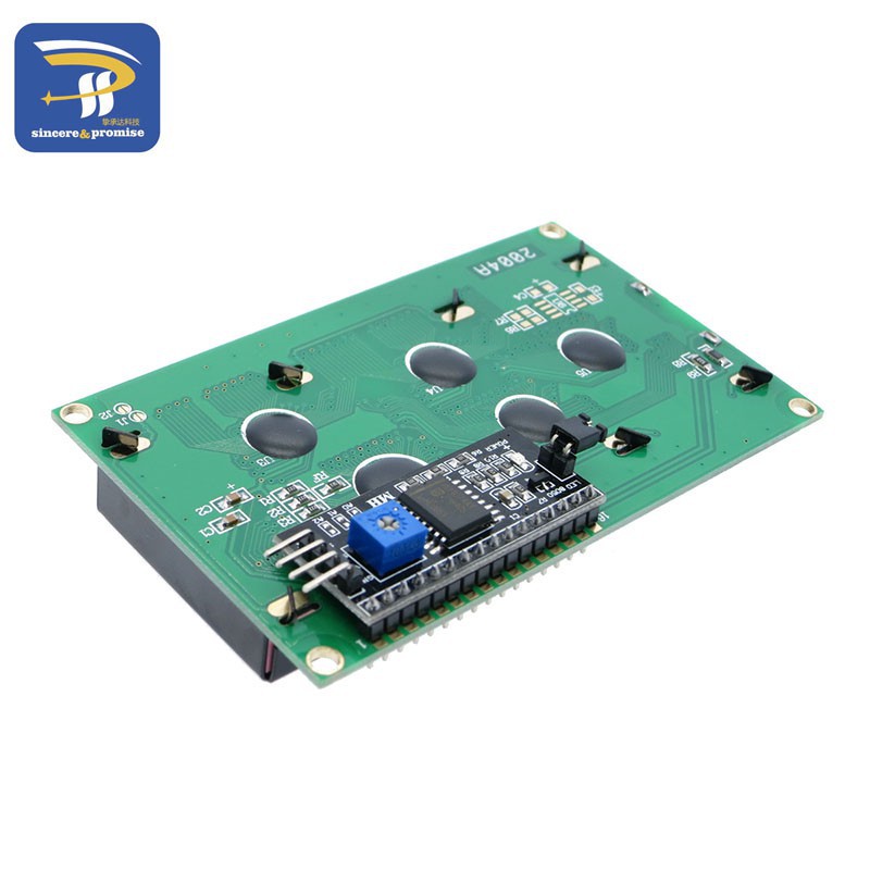 Màn hình vi xanh 2004 20x4 2004a HD44780 cho Arduino Character LCD / W IIC / I2C ...