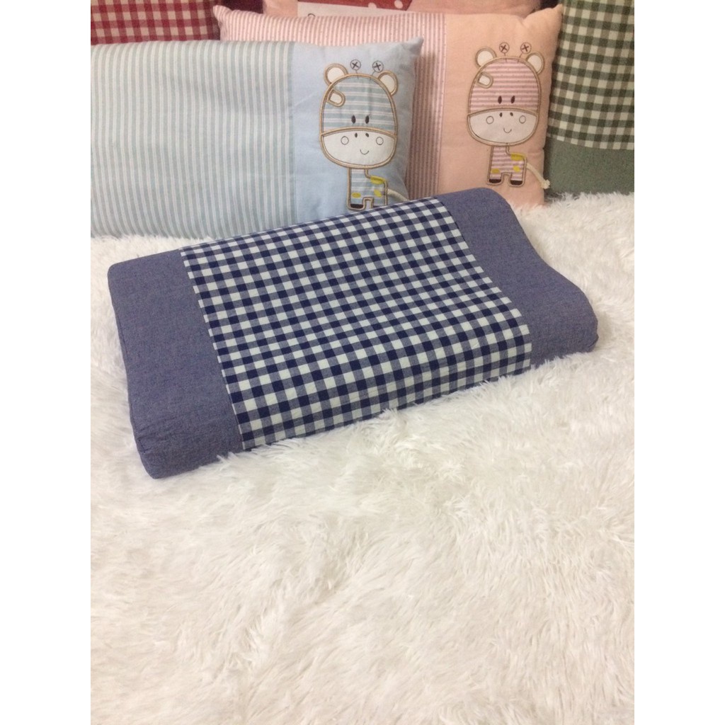 Gối cao su non ,gối cao su non người lớn chống mỏi vai gáy Kích thước: 50x30CM